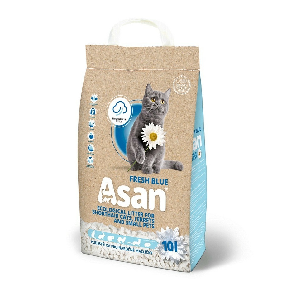 Asan Cat Fresh Blue 10l/180-