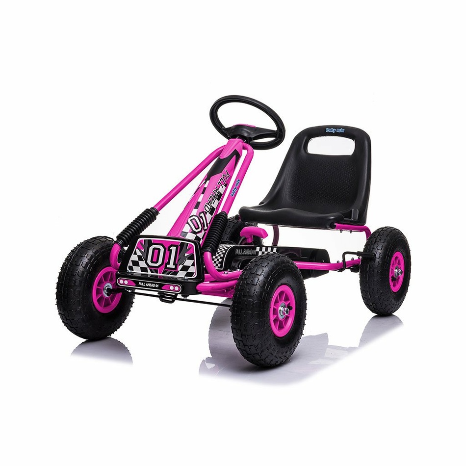 Baby Mix Dětská šlapací motokára Go-kart Razor