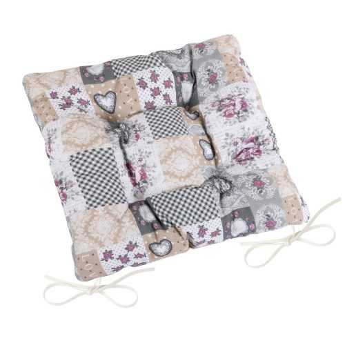 Bellatex Sedák DITA prošívaný Patchwork love