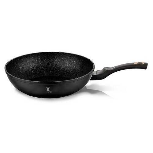 Berlinger Haus Wok Pánev s mramorovým povrchem Black Rose Collection