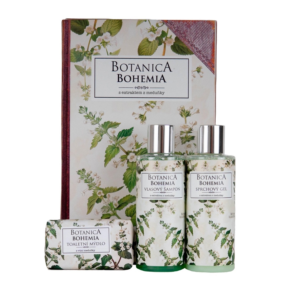 Bohemia Gifts Kosmetická sada kniha - Botanica-Bohemia Gifts