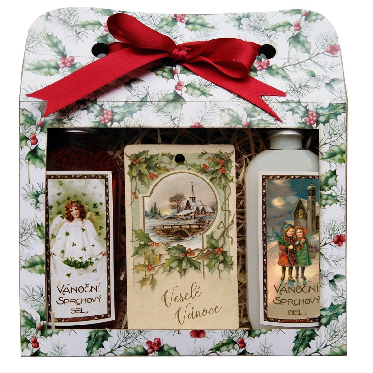 Bohemia Gifts Vánoční kosmetická sada Skořice a jablko-Bohemia Gifts