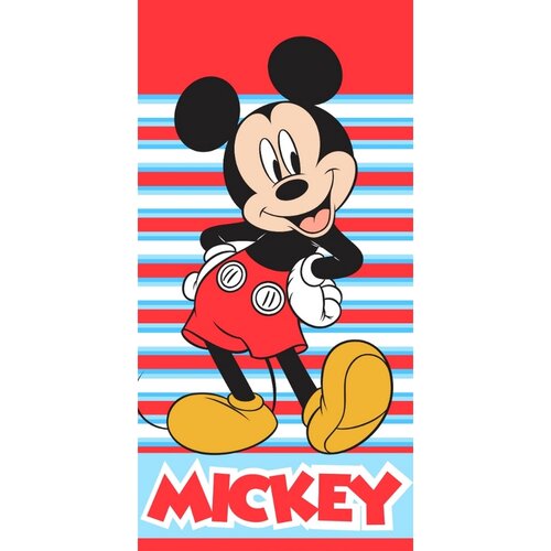 Carbotex Dětská osuška Mickey Mouse Vždy s úsměvem