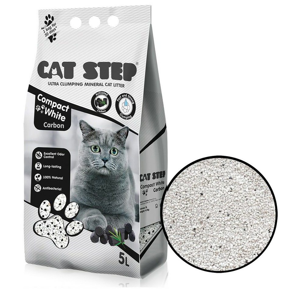 Cat Step Compact White Carbon 5l /4bal//248pal-