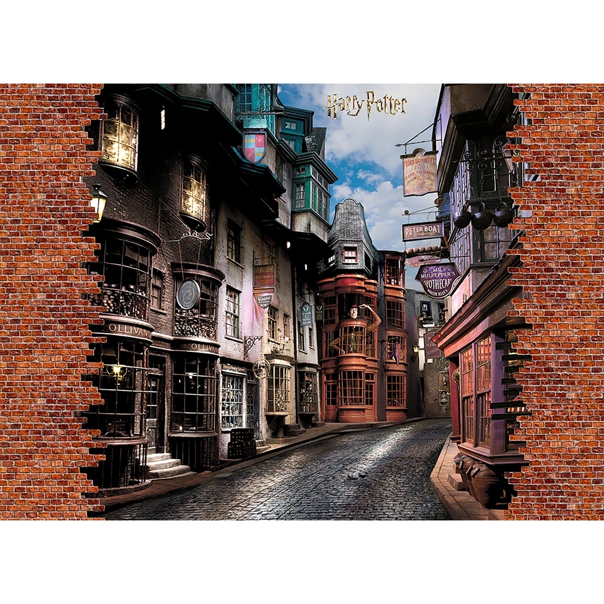 Dětská fototapeta Harry Potter Diagon Alley 252 x 182 cm