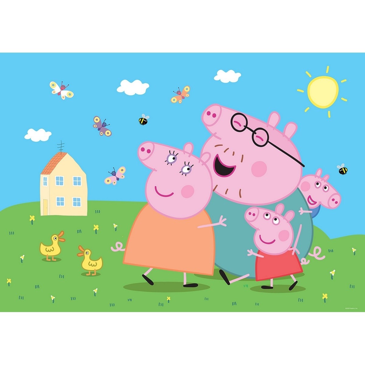 Dětská fototapeta Pepa Pig 252 x 182 cm