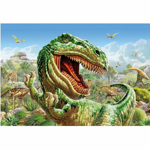 Dino Puzzle Souboj dinosaurů