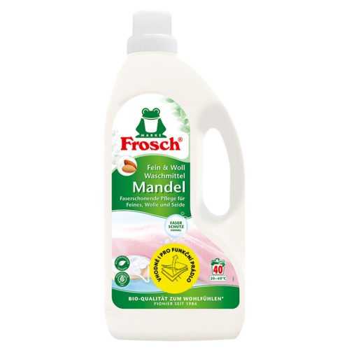 Frosch EKO Prací prostředek na vlnu a jemné prádlo Mandle (1500 ml)-Frosch