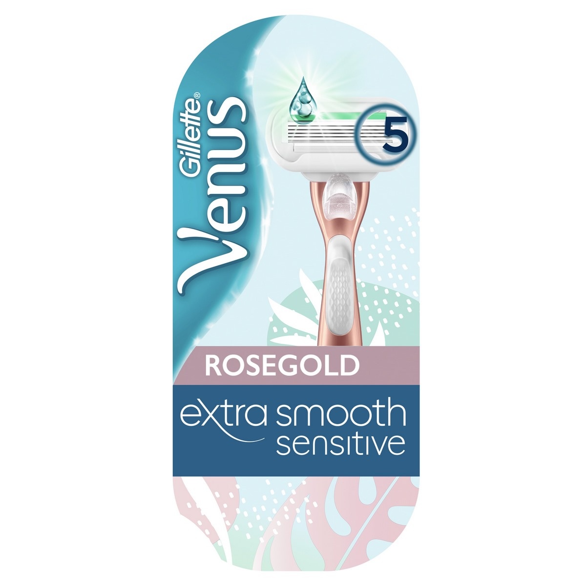 Gillette Dámský holicí strojek Venus Sensitive Rosegold-Gillette