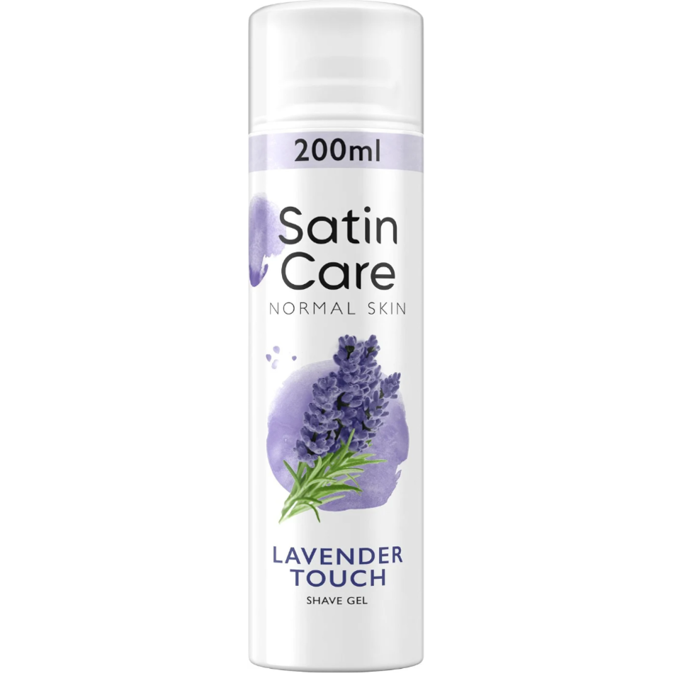 Gillette Satin Care Lavender Touch 200 ml-Gillette