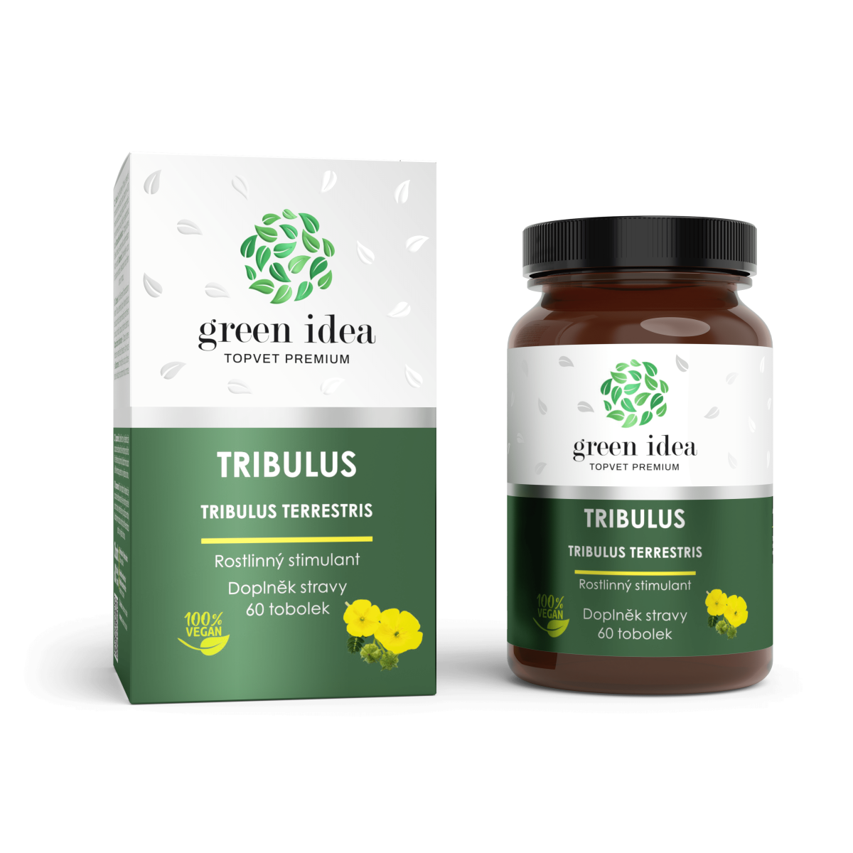 Green Idea Tribulus bylinný extrakt