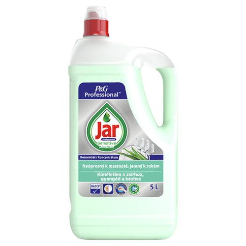 Jar prostředek na  nádobí Sensitive Aloe Vera 5l-