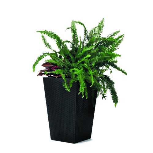 Ketter Obal na květináč Rattan Planter antracit