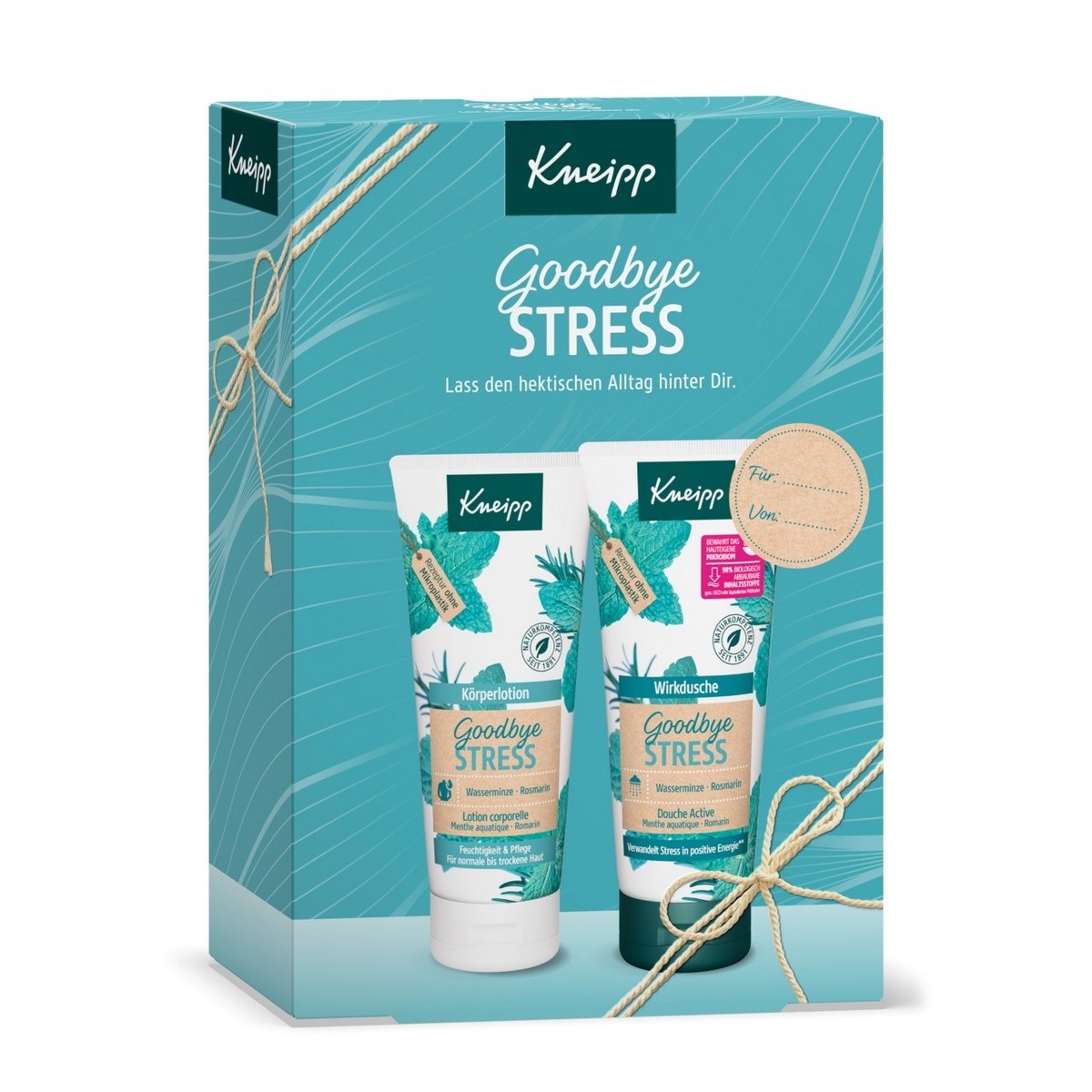 Kneipp Dárková sada Goodbye stress 2 x 200 ml-Kneipp