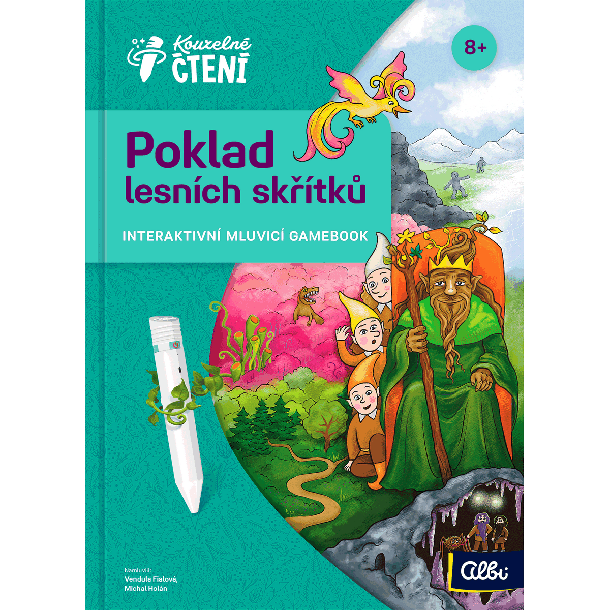 Kouzelné čtení Gamebook Poklad lesních skřítků-Albi