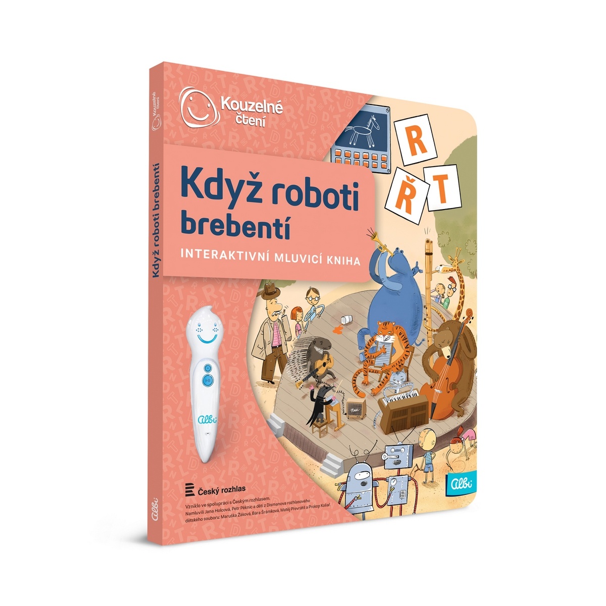 Kouzelné čtení Kniha Když roboti brebentí-Albi