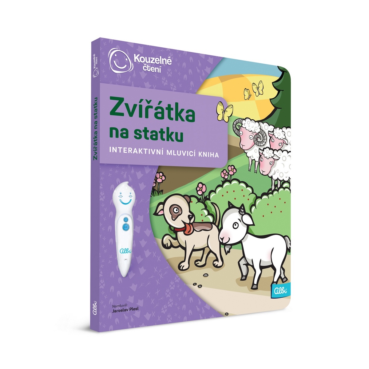 Kouzelné čtení Kniha Zvířátka na statku-Albi