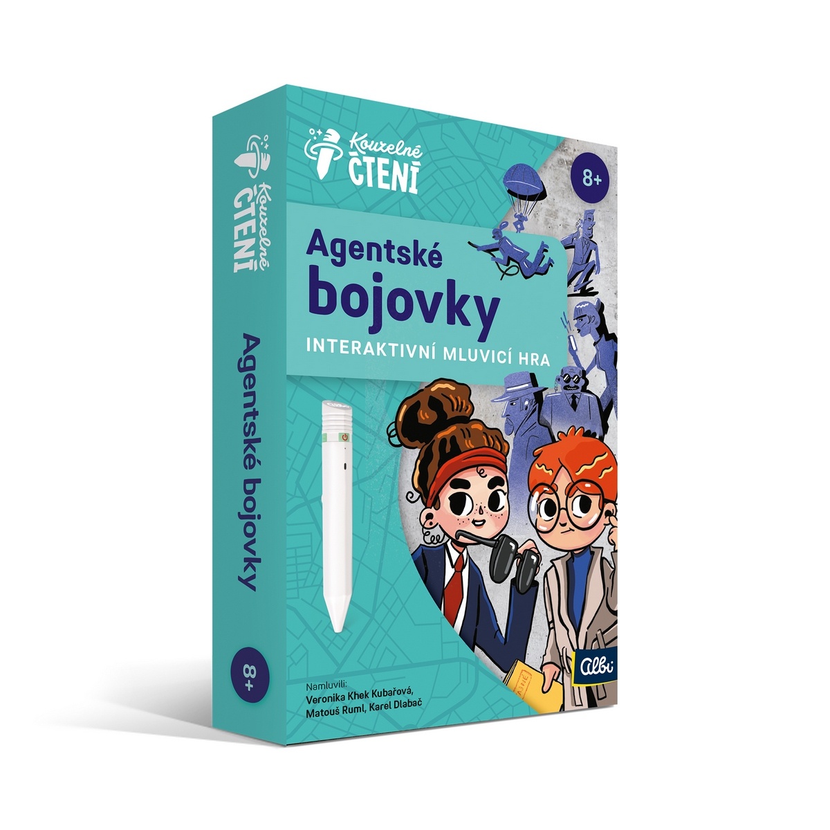 Kouzelné čtení hra Agentské bojovky-Albi