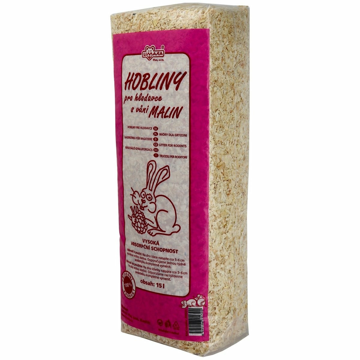 LIMARA Hobliny s malinovou vůní 15l/600g-