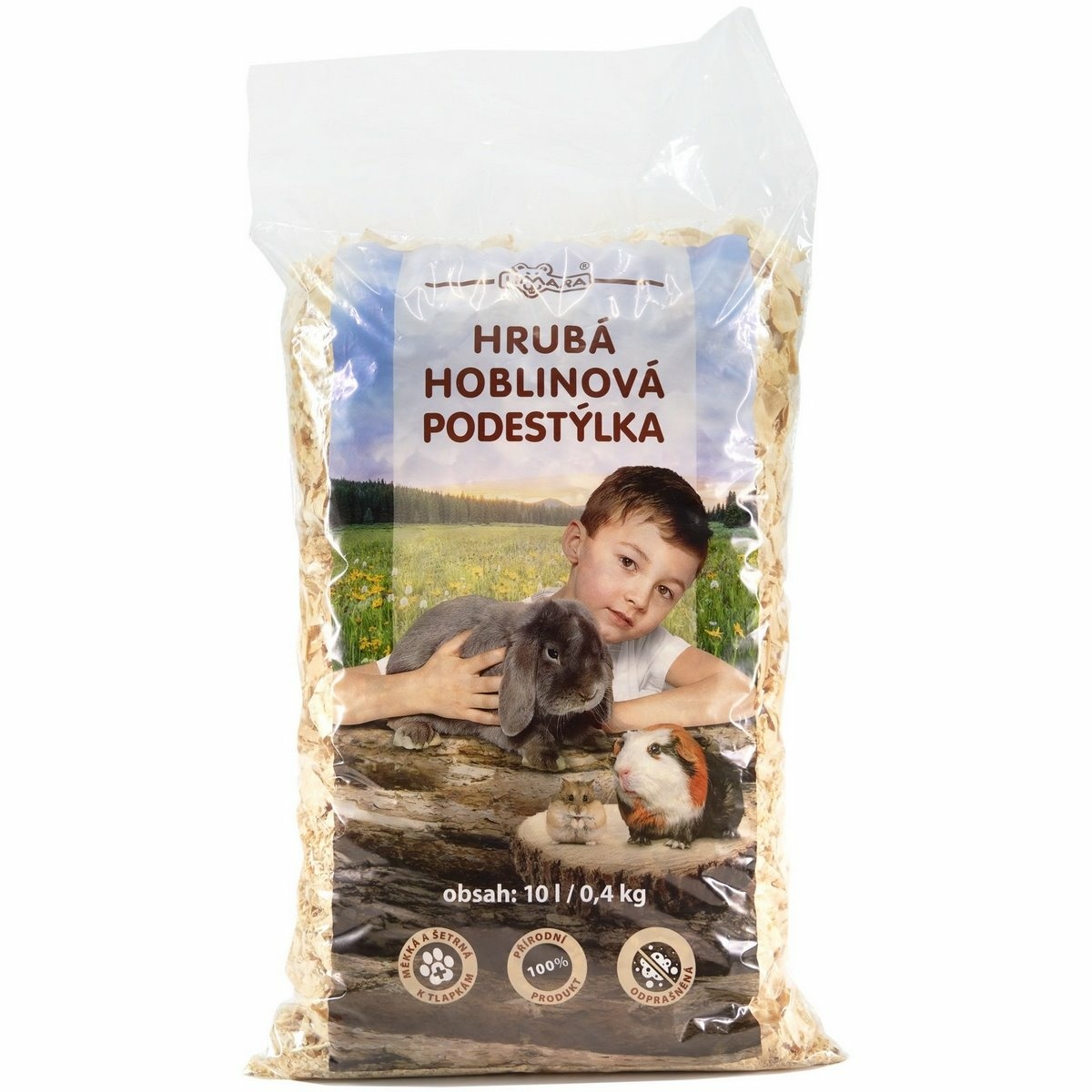 LIMARA Hrubá hoblinová podestýlka 10l/400g-