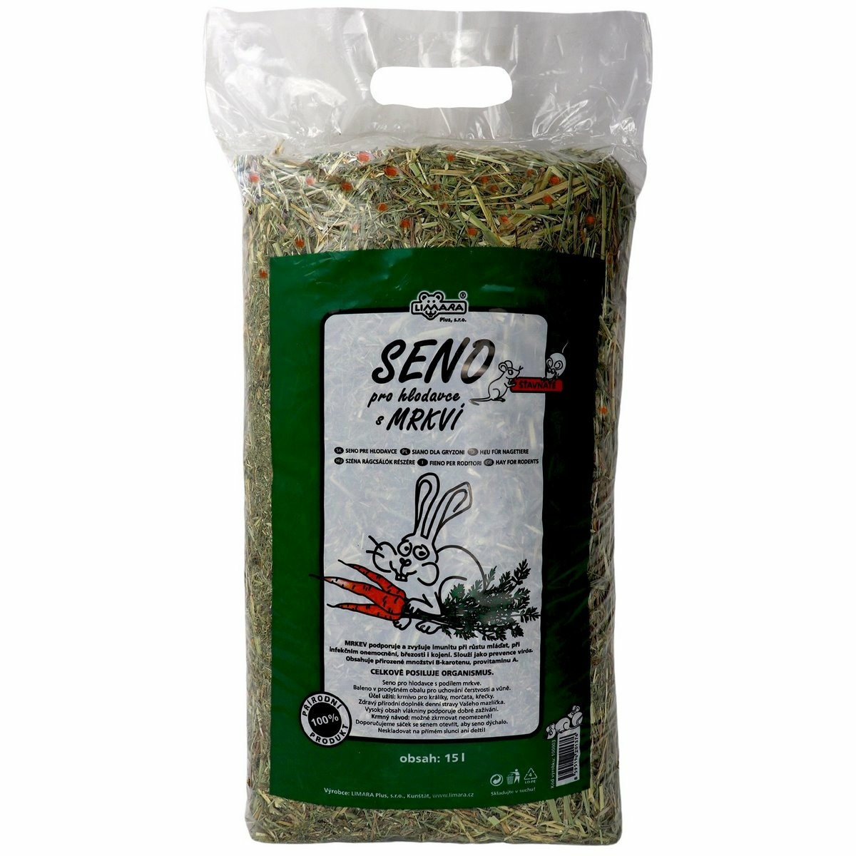 LIMARA Seno s mrkví 15l/500g-