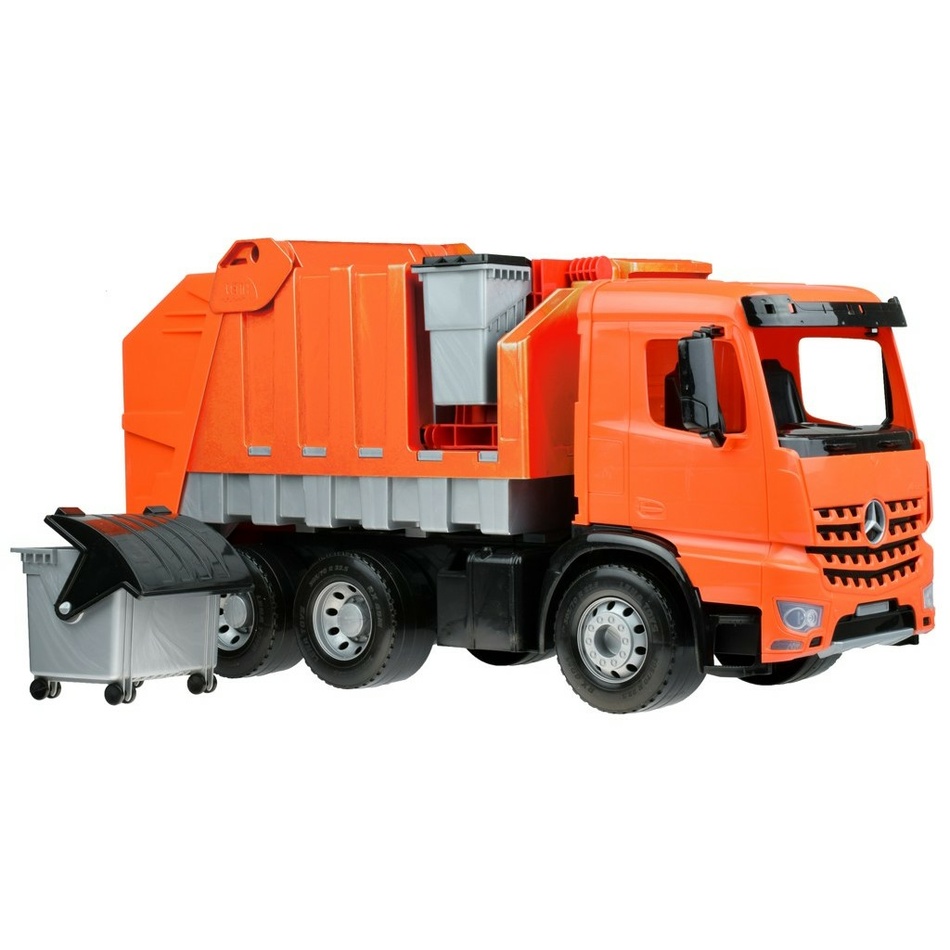 Lena Auto popelář plast 72cm 3-osý Mercedes Actros v krabici 02165-Lena