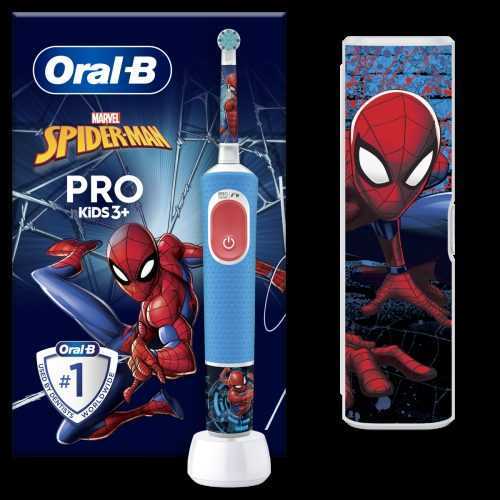 Oral-B Vitality Pro Kids Spiderman elektrický zubní kartáček s cestovním pouzdrem-Oral-B