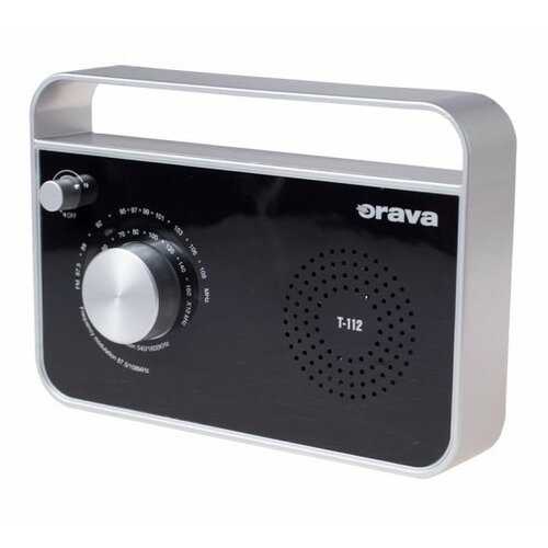 Orava T-112 přenosný rádio přijímač-Orava