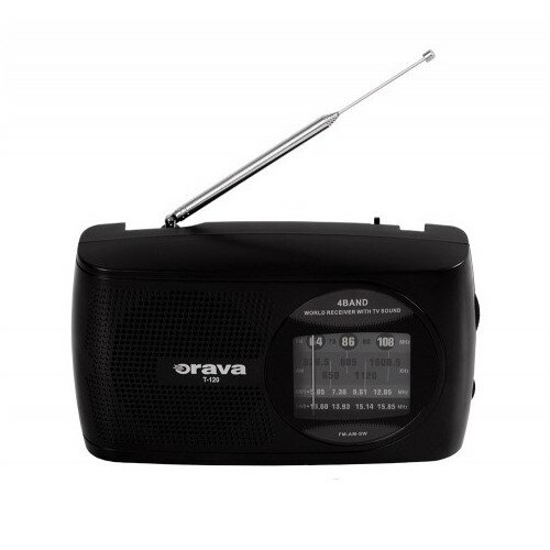 Orava T-120 B přenosný rádio přijímač-Orava