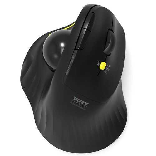 PORT CONNECT bezdrátová ergonomická myš ERGONOMIC TRACKBALL-