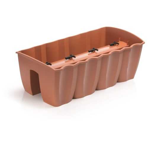 PROSPERPLAST truhlík balkonový CROWN 58x28x20 cm-