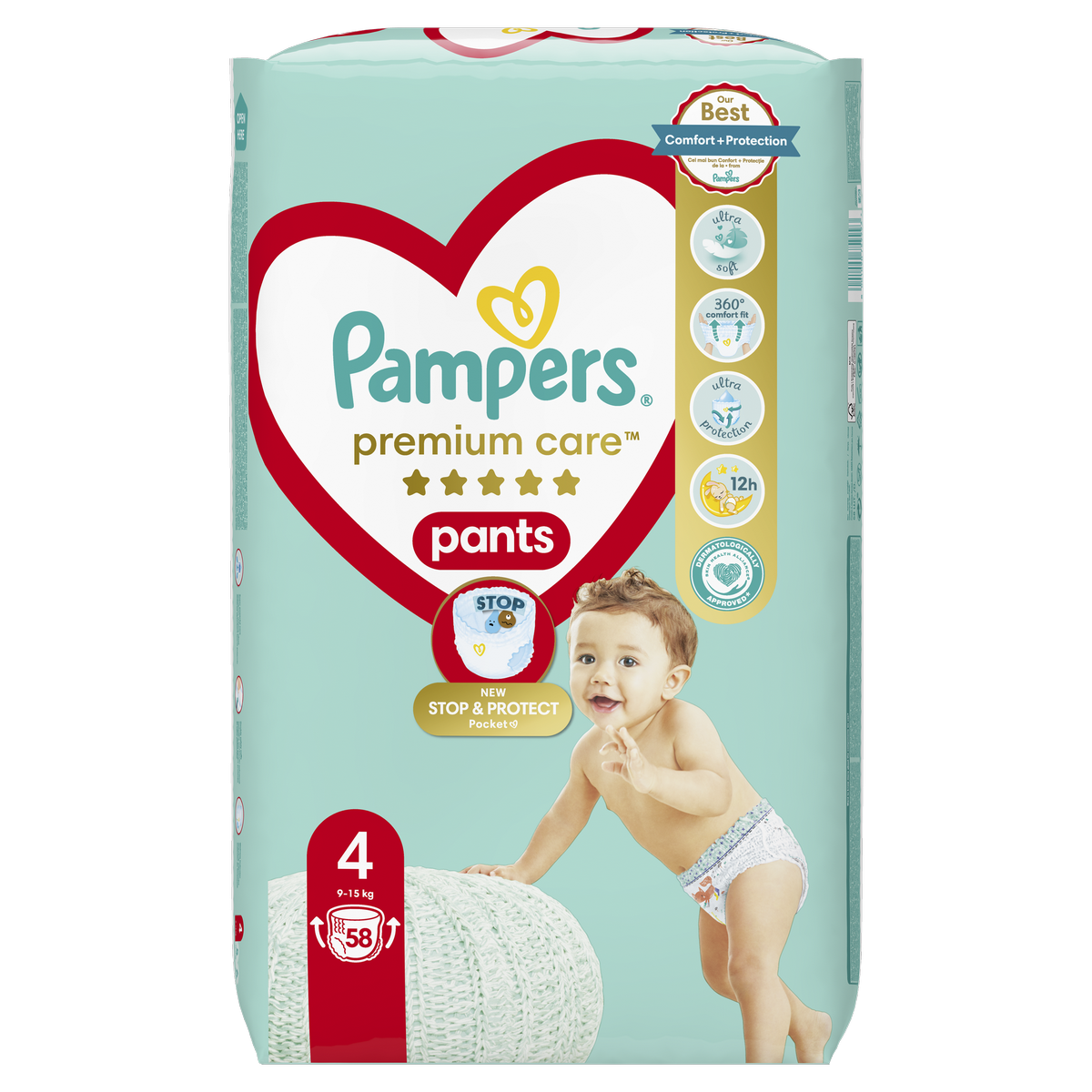 Pampers Pleny Premium Care Pants 58 ks