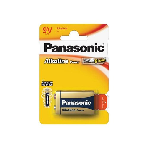 Panasonic 6LF22APB/1BP alkaline power (6LR61)-Panasonic