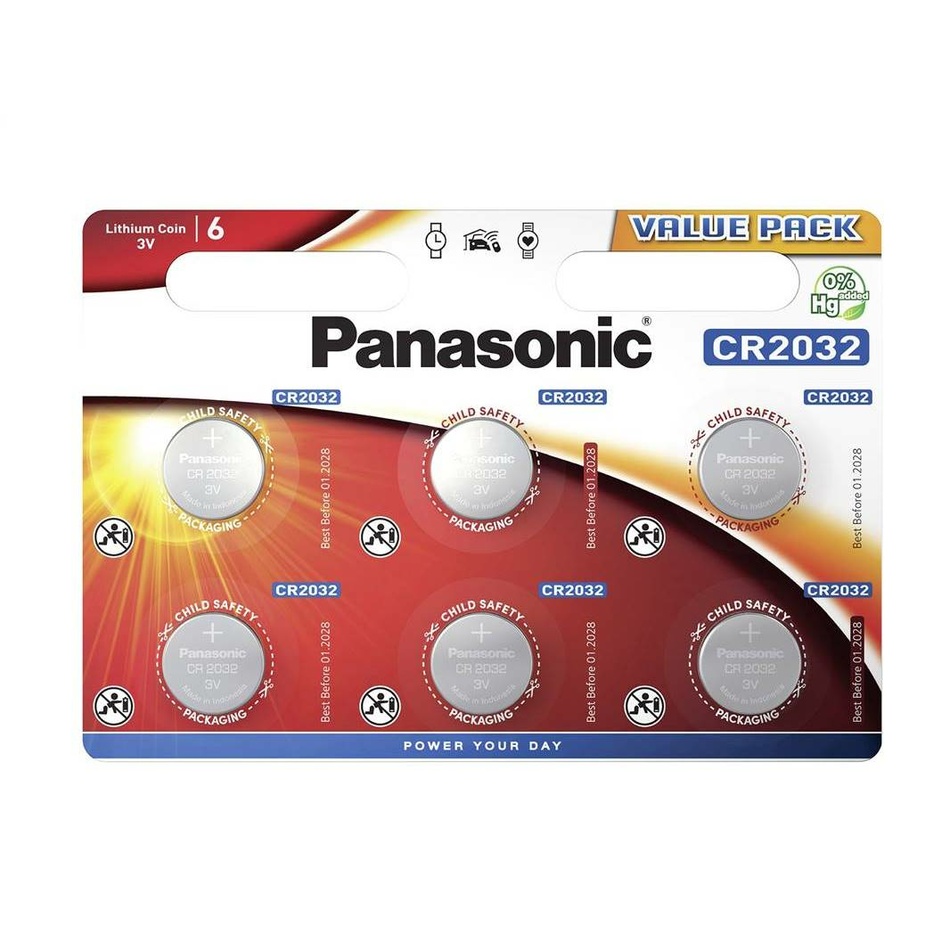 Panasonic CR-2032EL/6BW-Panasonic