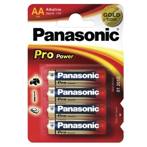 Panasonic LR6PPG/4BP Pro Power Gold-Panasonic