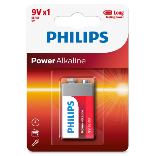 Philips Baterie 9 V Power Alkaline-Philips