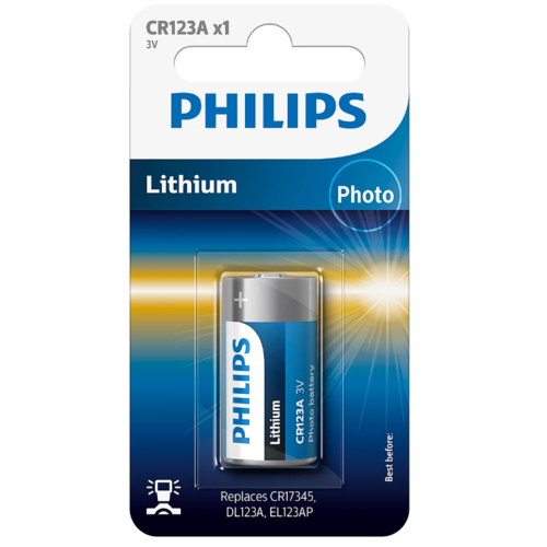 Philips Baterie CR123A 3 V