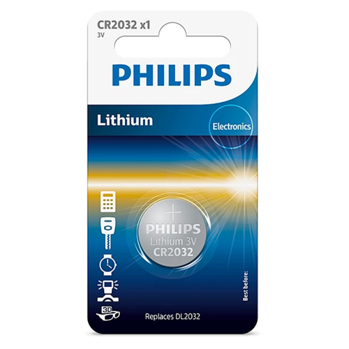 Philips Baterie CR2032 3 V