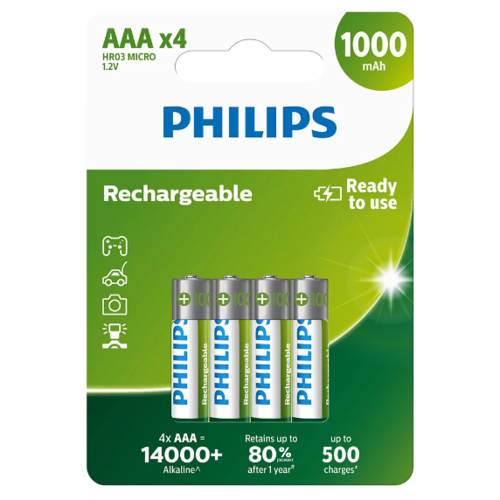 Philips Nabíjecí baterie AAA 1