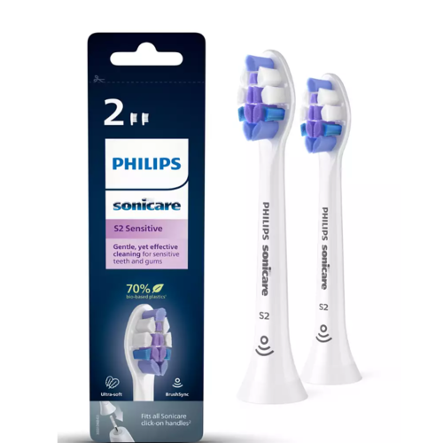 Philips Sonicare Sensitive standardní velikost náhradní hlavice HX6052/10