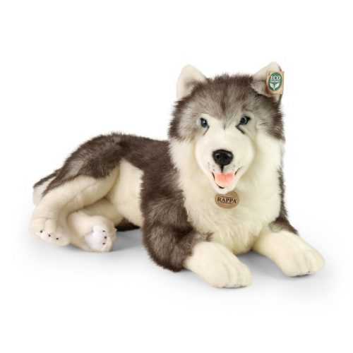 Rappa Plyšový pes husky ležící 60 cm-Rappa