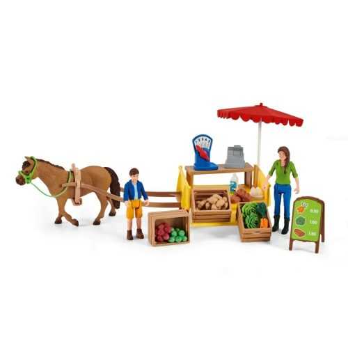 Schleich 42528 Mobilní farmářský stánek-Schleich