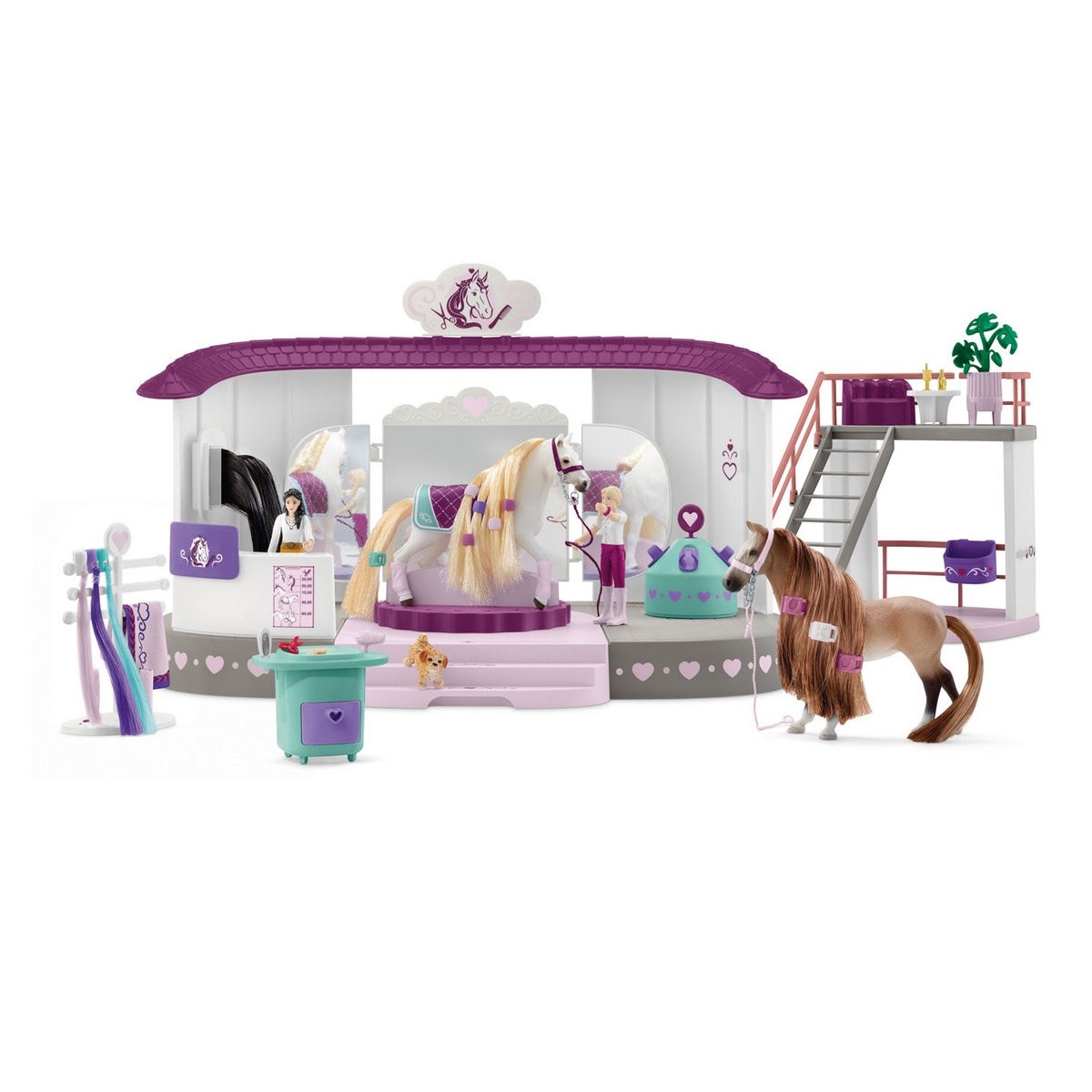 Schleich 42588 Salón krásy pro koně-Schleich