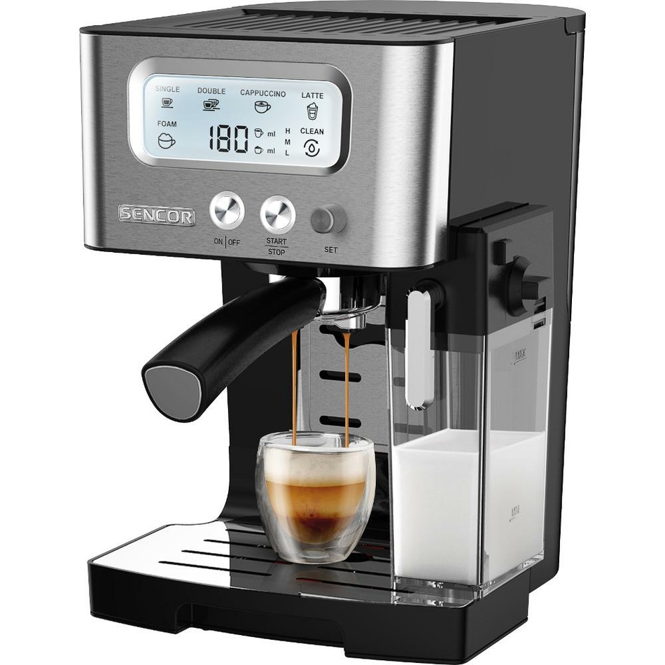 Sencor SES 4090SS espresso pákové-Sencor