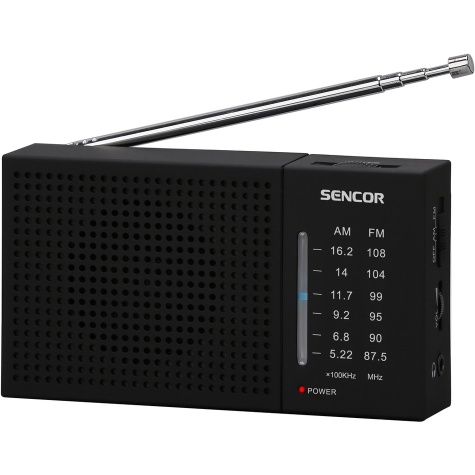 Sencor SRD 1800 FM/AM přenosné rádio-Sencor