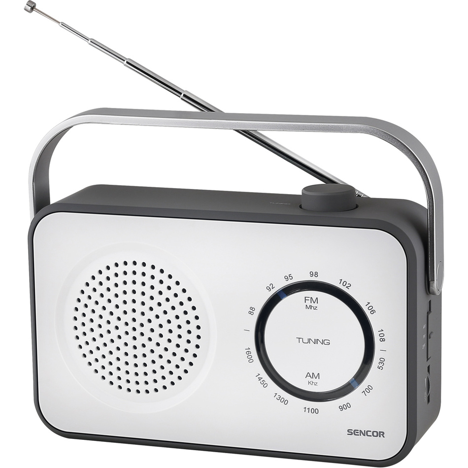 Sencor SRD 2100 W FM/AM radiopřijímač-Sencor