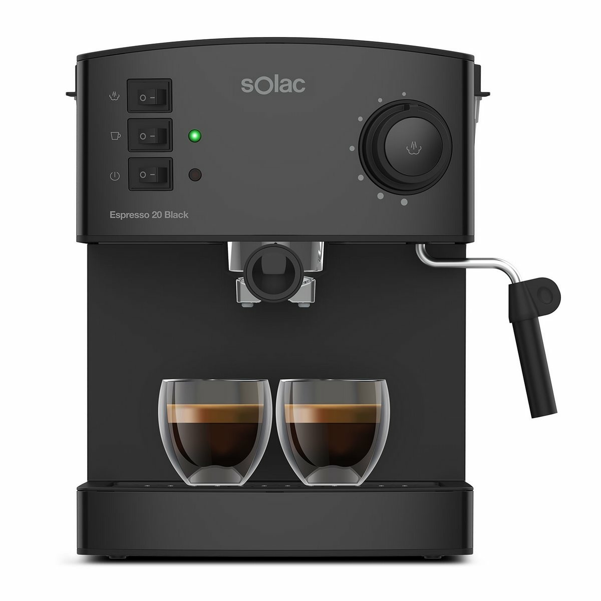 Solac CE4482 espresso 20 Black-Solac