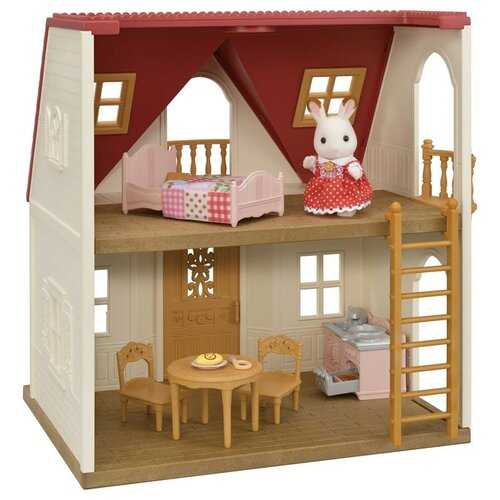 Sylvanian Families Základní dům s červenou střechou nový-Sylvanian Families