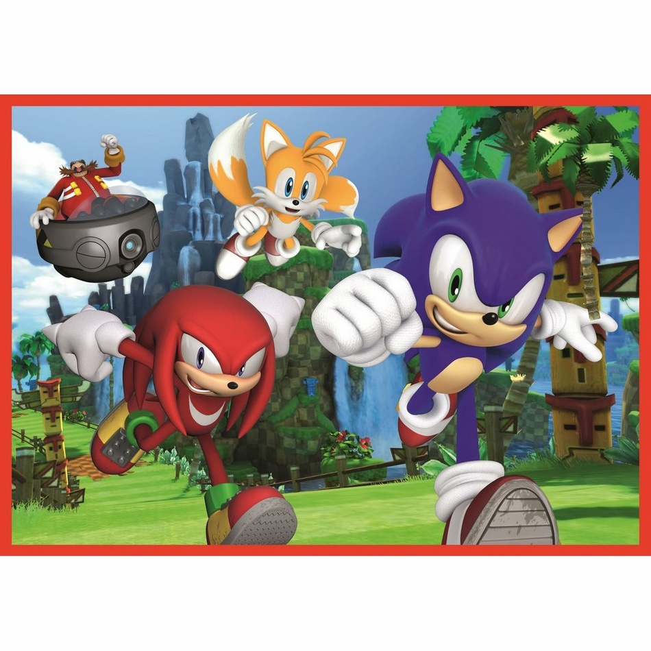 Trefl Puzzle Sonic Dobrodružná jízda