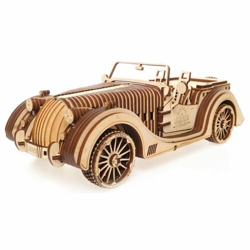 Ugears 3D dřevěné mechanické puzzle VM-01 Auto (roadster)-